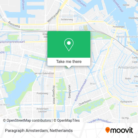 Paragraph Amsterdam map