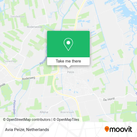 Avia Peize map