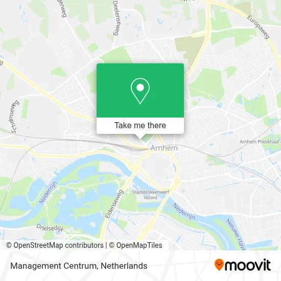 Management Centrum map