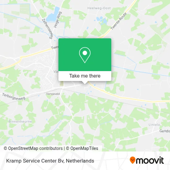 Kramp Service Center Bv map
