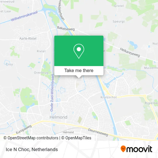 Ice N Choc map