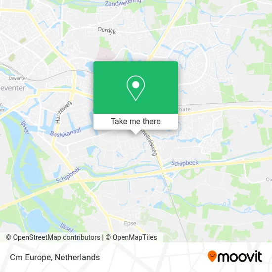 Cm Europe Karte