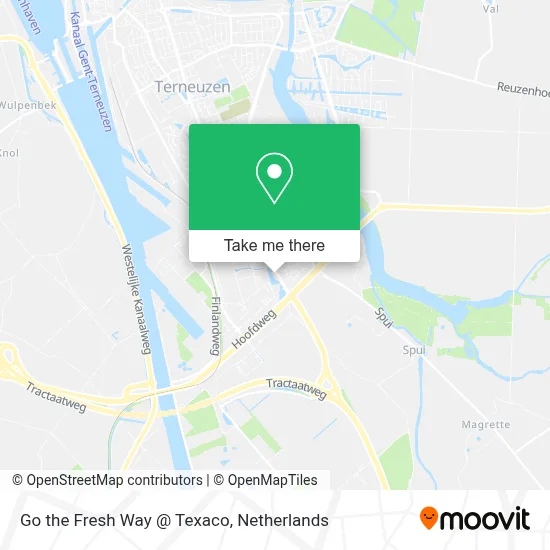 Go the Fresh Way @ Texaco map