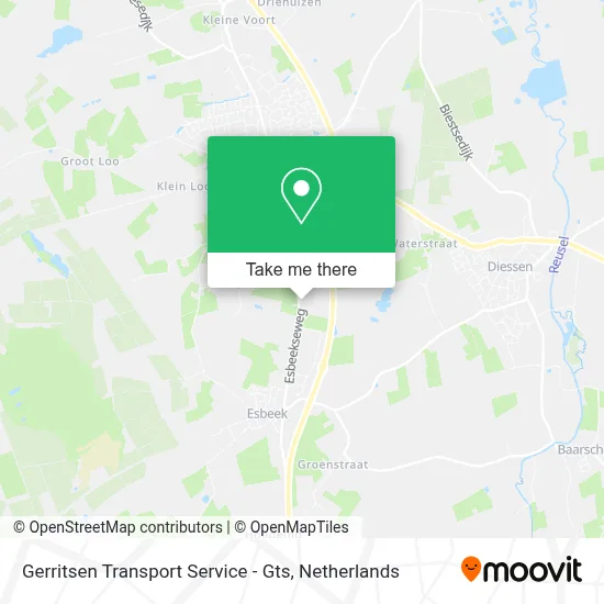 Gerritsen Transport Service - Gts map