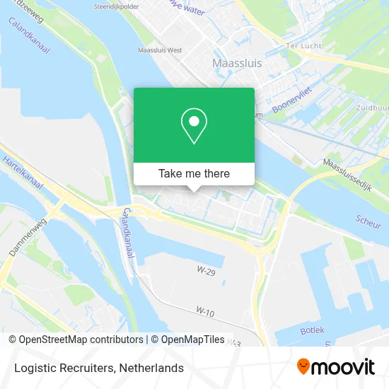 Logistic Recruiters map