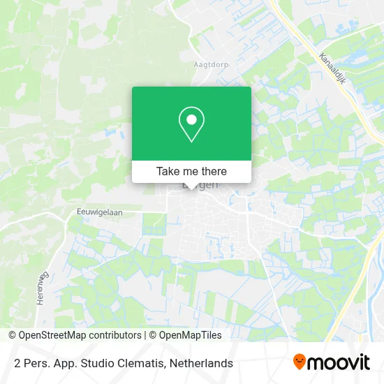 2 Pers. App. Studio Clematis map