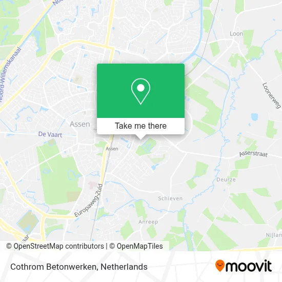 Cothrom Betonwerken map