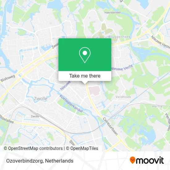 Ozoverbindzorg map