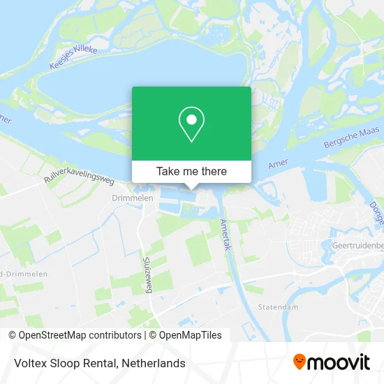 Voltex Sloop Rental map