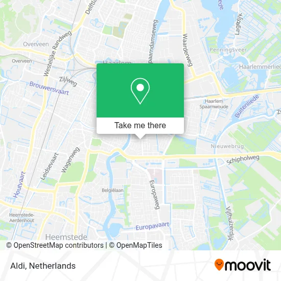 Aldi map