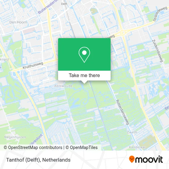 Tanthof (Delft) map