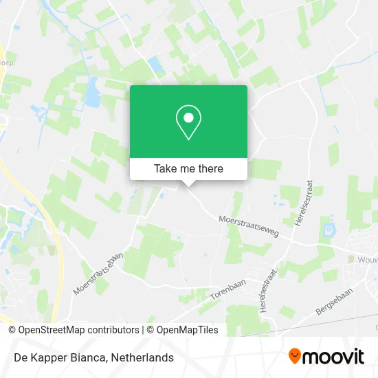 De Kapper Bianca map