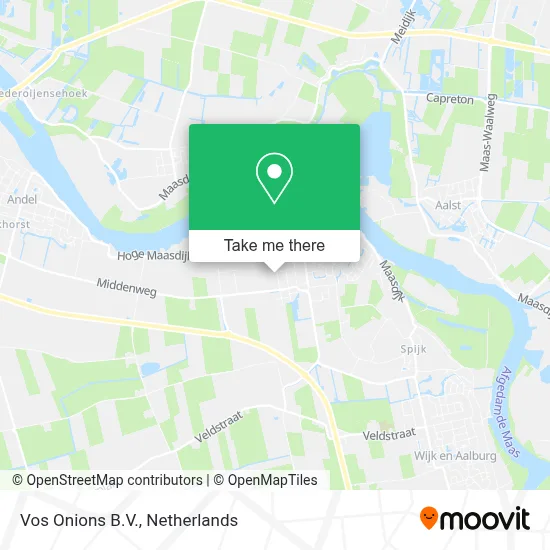 Vos Onions B.V. map