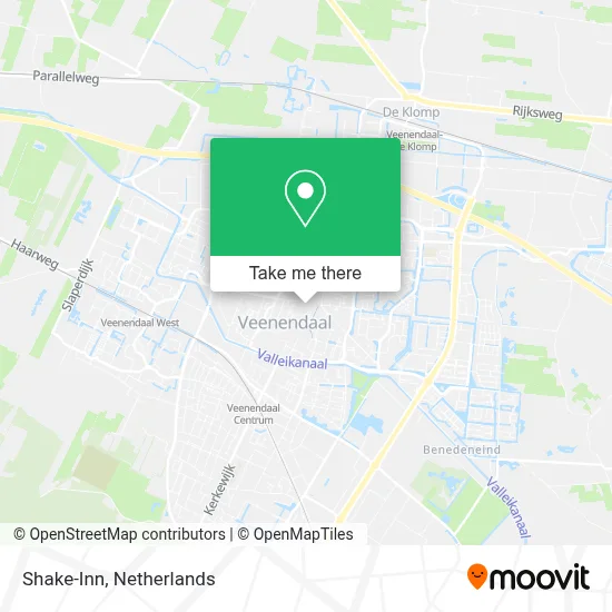 Shake-Inn map