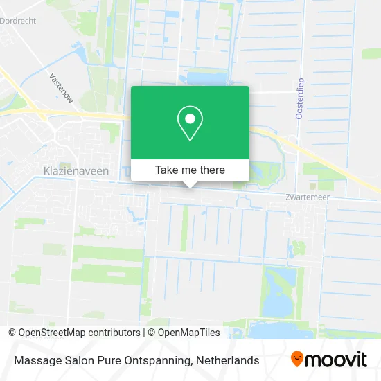 Massage Salon Pure Ontspanning map