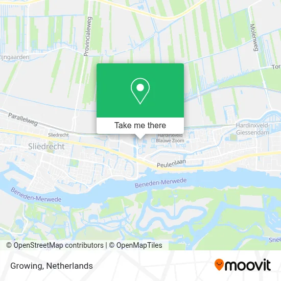 Growing map