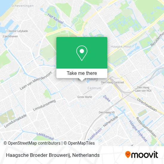 Haagsche Broeder Brouwerij map