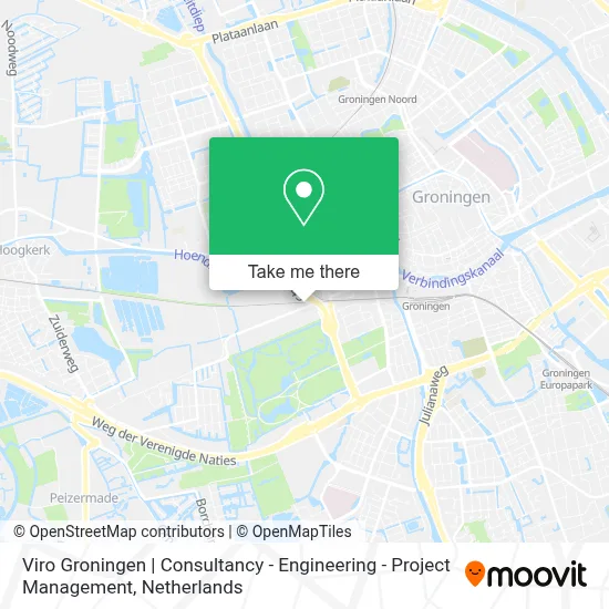 Viro Groningen | Consultancy - Engineering - Project Management map