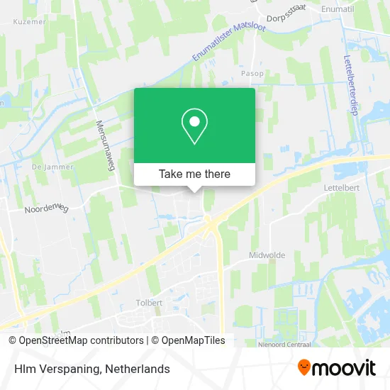 Hlm Verspaning map