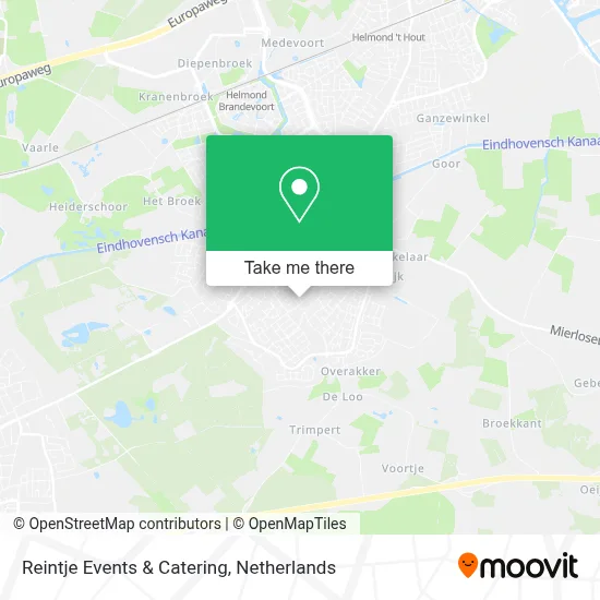Reintje Events & Catering map