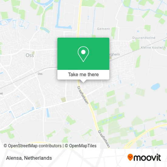 Alensa map
