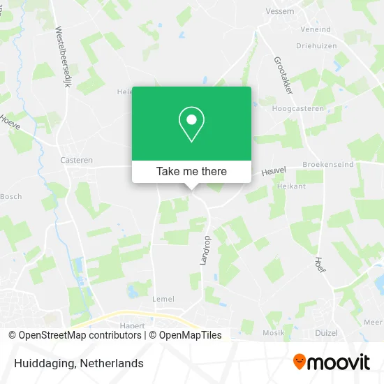 Huiddaging map