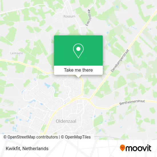 Kwikfit map