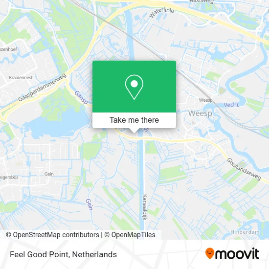 Feel Good Point map