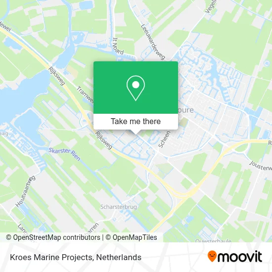 Kroes Marine Projects map