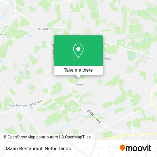 Maan Restaurant map