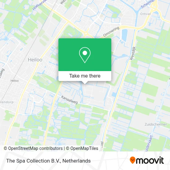The Spa Collection B.V. map