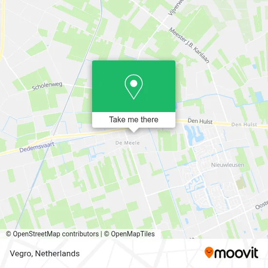 Vegro map