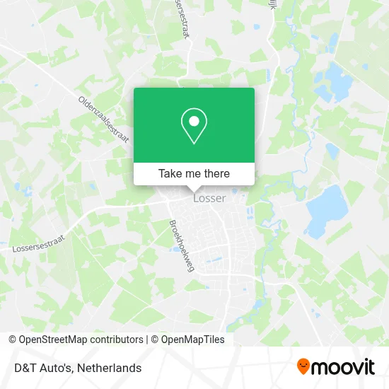 D&T Auto's map
