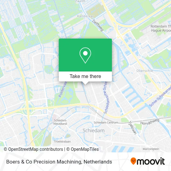 Boers & Co Precision Machining Karte