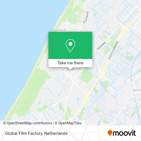 Global Film Factory map