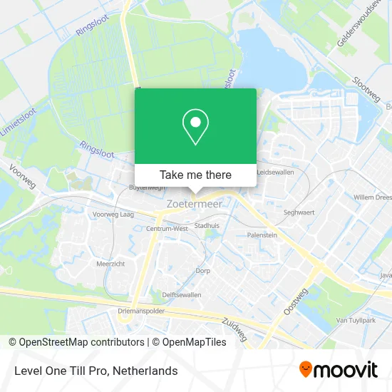 Level One Till Pro map