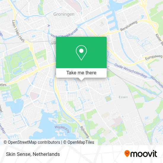 Skin Sense map