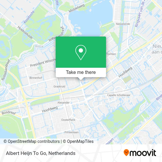 Albert Heijn To Go map