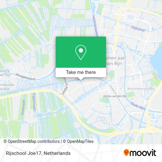 Rijschool Joe17 Karte