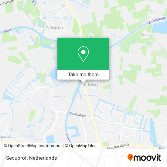 Secuprof map
