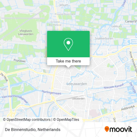 De Binnenstudio map