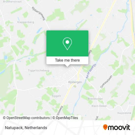 Natupack map