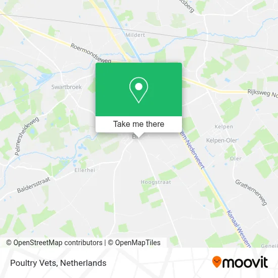 Poultry Vets map