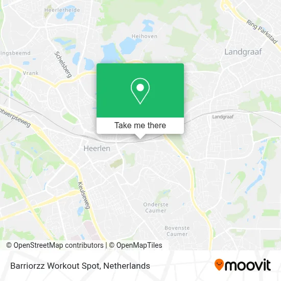 Barriorzz Workout Spot map