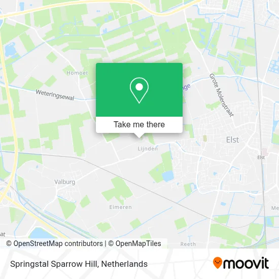 Springstal Sparrow Hill Karte