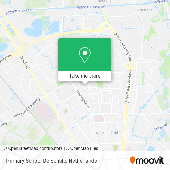 Primary School De Schelp map