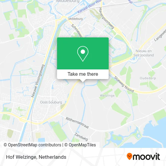 Hof Welzinge map