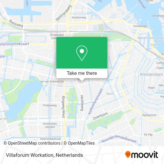 Villaforum Workation map