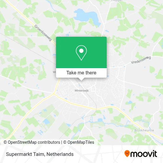 Supermarkt Taim map