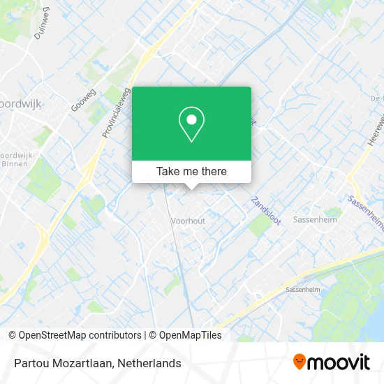 Partou Mozartlaan map